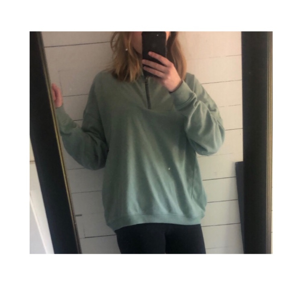 AMERICAN EAGLE HALF-ZIP FLEECE